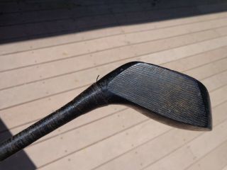 antique wood hickory shafted golf club - ARLINGTON - RARE PYRALIN HEAD - 4