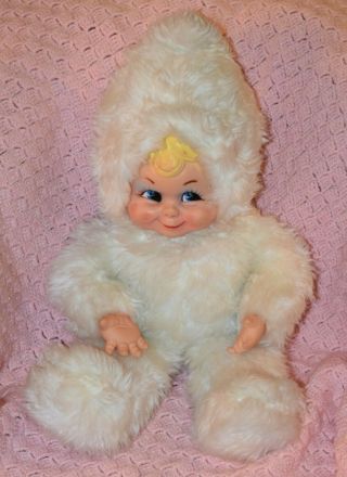 Rushton Baby Doll In White Snow Suit - Vintage - And Rare