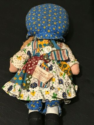 Vintage 970s Holly Hobbie Rag Doll Cloth Very 2