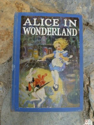 Antique 1923 Alice In Wonderland And Through The Looking Glass Illust.