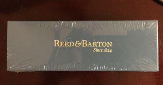 Reed And Barton,  Burgundy,  Sterling Infant Feeding Spoon,  No Monogram,  Nib,  Nwt
