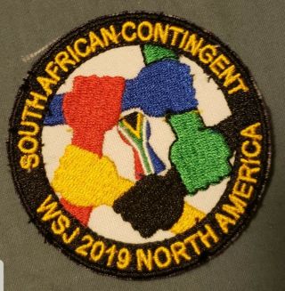 2019 24th World Scout Jamboree South Africa Contingent