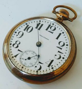 Antique 1902 Elgin Grade 1883 Ps Bartlett 18s 17j Gold Filled Pocket Watch