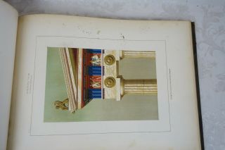 Rare Antique 19th C Book Monuments of Art Engravings Theo.  Stroefer Two Volumes 8