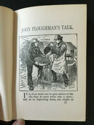 Lovely Antique John Ploughman’s Talk 1896 Charles H.  Spurgeon w Illustrations 5