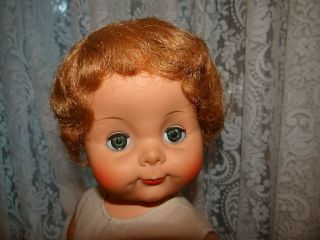 21  Vintage Ideal Baby Coos B 21 - 1 Doll Green eyes open or sleep Adorable 2