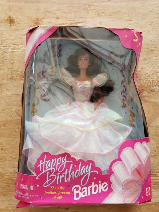 Mattel Happy Birthday Barbie 14663 - 1995 Brunette