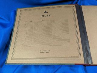 78 RPM Record Binder Book 12 