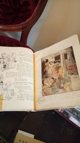 Anderson,  Anne THE BRIAR ROSE BOOK OF OLD OLD FAIRY TALES Antique Worn Binding 5