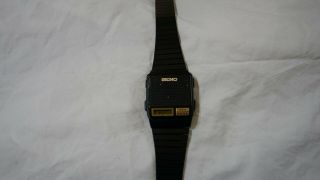 Vintage Seiko Talking Watch With Band A966 - 4010