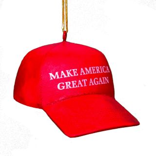 Kurt Adler Trump Maga Hat Christmas Ornament 2019 C7571 Make America Great