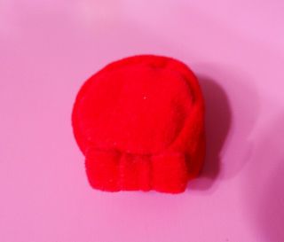 Vintage Barbie Red Flare Hat