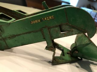 Antique John Deere corn picker toy 2