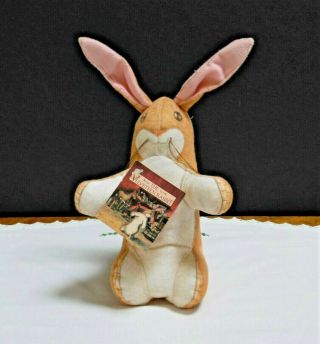 The Toy Plush Bean Bag Velveteen Rabbit Armand Eisen Vintage Made In Usa