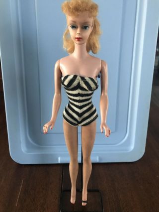 Vintage 1962 Barbie And Ken Dolls 2