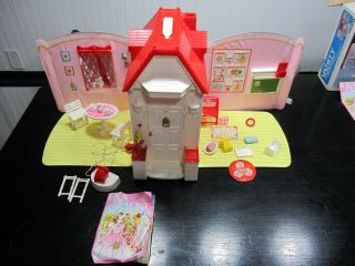 Vintage Takara Lisa Designer Home Doll House Playset Sound Not Complete