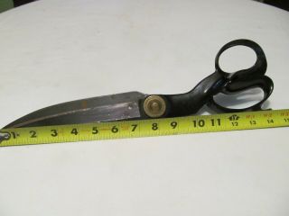 Antique R.  Heinisch Inventor 14 " Tailor Shears Scissors Newark,  Nj