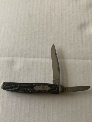 Vintage Kent N.  Y.  City U.  S.  A.  Bone Handle Pocket Knife