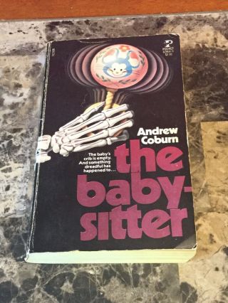 Vintage 1980 The Babysitter By Andrew Coburn Paperback Mystery Action Horror