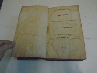 1831 Antique Leather Medical Book,  Treatse On Midwifery