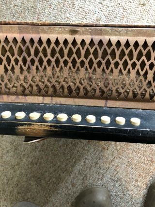 Antique Hohner Steel Reeds Accordion,  Made In Germany 2