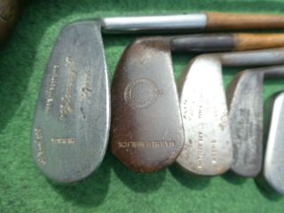Hickory Play set good makers old golf antique memorabilia 4