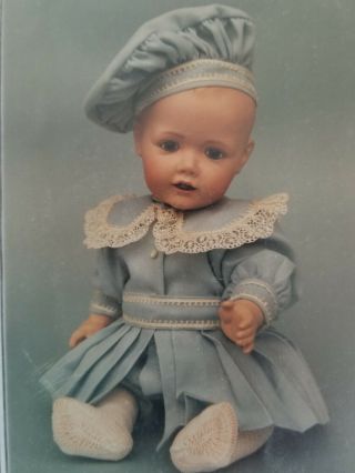 Jean Nordquist Antique Fashion Doll Clothes Pattern Cdf - 1122 Hilda 