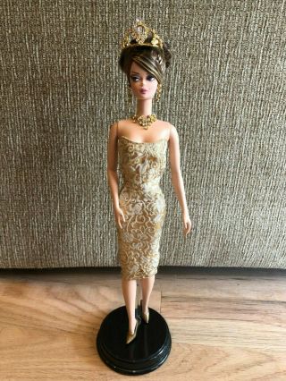Barbie Silkstone Highland Fling Doll,  Redressed In Vintage Golden Girl Fashion