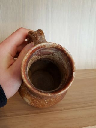 Antique Frechen stoneware jug 17th century Bellarmine jug German stoneware 5