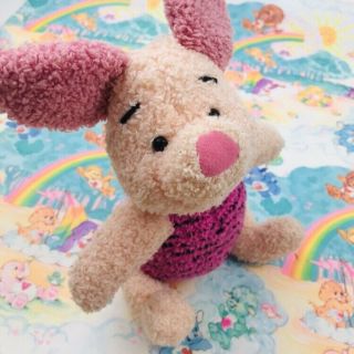 Disney Piglet Singing Giggling 1998 Mattel Plush Doll Winnie The Pooh