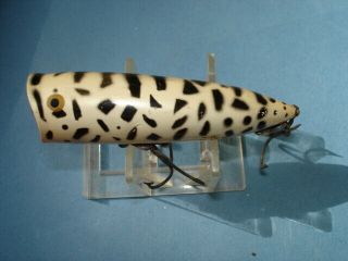 Heddon Chugger Spook Lure In Wcd Color And Gold Eyes