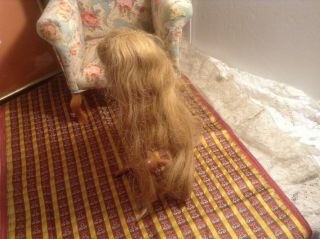 Vintage Blonde Human Hair Doll Wig - 9 - Needs Attention 4
