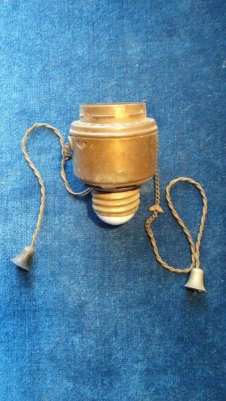 Early 20th Century Antique Wirt " Dim - A - Lite " Electric Socket Dimmer Or Regulator