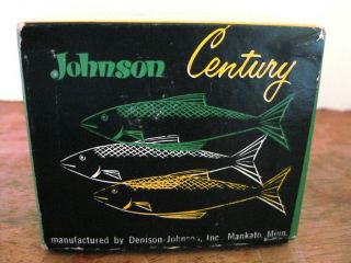 Vintage Johnson Century Model 100 Box (only) w/Insert - 2