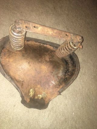 INDIAN motorcycle solo SEAT pan.  antique Chief Sport Scout Four 4
