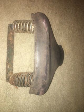INDIAN motorcycle solo SEAT pan.  antique Chief Sport Scout Four 6