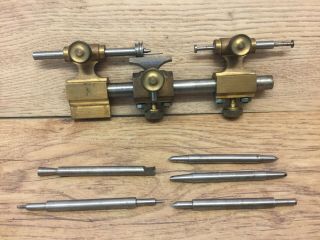 Antique Watchmakers Brass & Steel Small Turns Lathe Robert Pringle & Co I Think