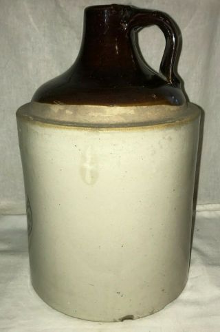 ANTIQUE J R WATKINS MEDICAL CO RED WING STONEWARE SPICE EXTRACT JUG WINONA MN 4