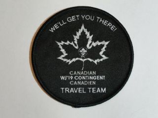 2019 World Jamboree Canadian Contingent Travel Team