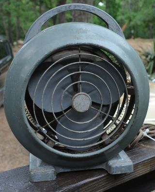 Antique Vornado Heater Fan Electric Vintage Early Retro Art Deco Mid Century
