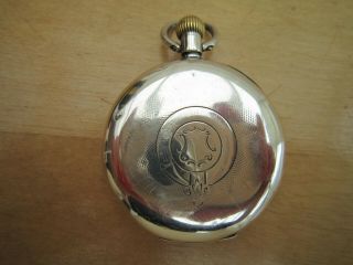 Omega antique solid silver mens pocket watch good order in solid silver 4