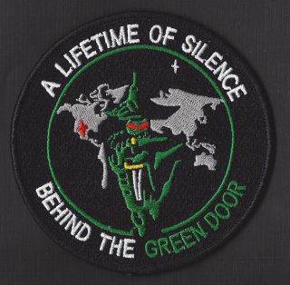 USAF DOD CLASSIFIED INTELLIGENCE LIFETIME OF SILENCE BEHIND THE GREEN DOOR PATCH 2