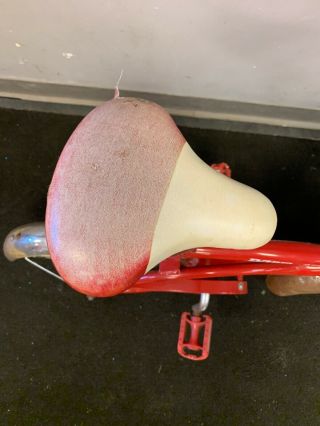Radio Flyer Bike Classic Red Antique Very Rare And Old 5