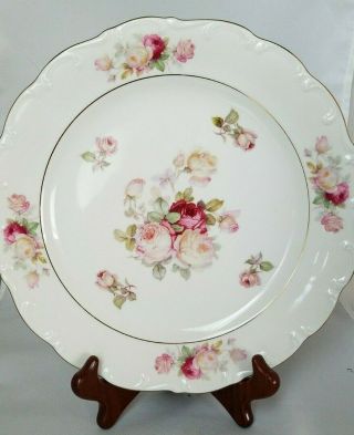 Antique Rose Bavaria Schumann Arzberg Germany Dinner Plate Collectible Each