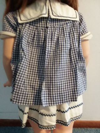 Patti Playpal Play Pal Sailor Dress & Smock Outfit DRESS ONLY - no doll 3