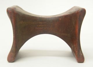 Antique Embalming Table Head Arm Rest Funeral Home Mortuary Undertaker Vintage