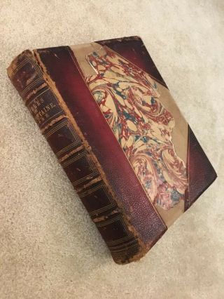Antique Book The Fables Of La Fontaine (jean De) Illustrations By Gustave Dore
