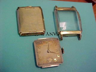 Vintage Hamilton Wristwatch Cedric 14K Gold Filled 19 Jewels 982 - 2