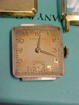 Vintage Hamilton Wristwatch Cedric 14K Gold Filled 19 Jewels 982 - 3