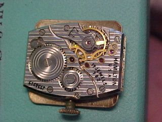 Vintage Hamilton Wristwatch Cedric 14K Gold Filled 19 Jewels 982 - 4